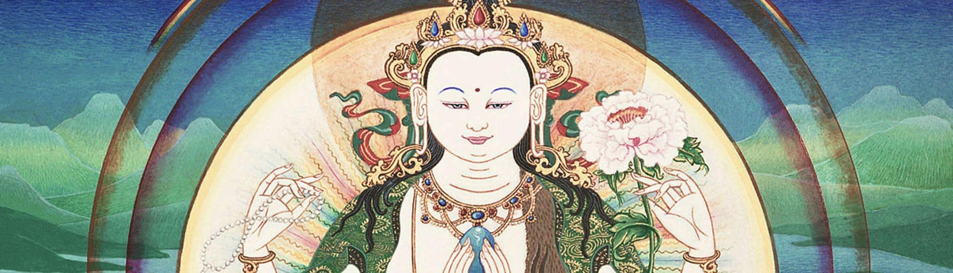 Chenrézi, le Bouddha de la Compassion - Pratiques du soir, rituel de Chenrezi en ligne